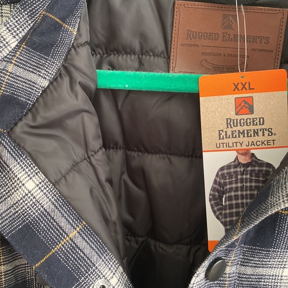 NWT Rugged Elements warm dark navy jacket - Picture 6 of 8